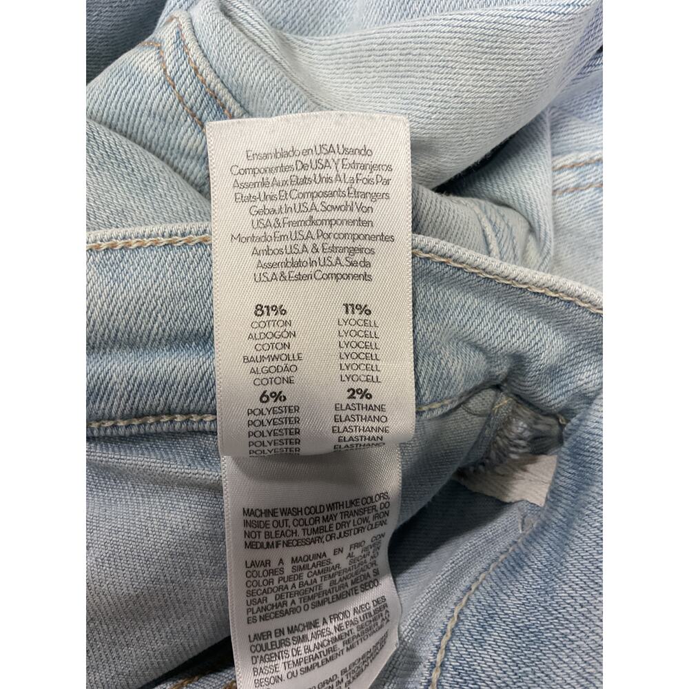 Mother 'The Wrapper' Blue Patch Springy Cotton Bl… - image 5